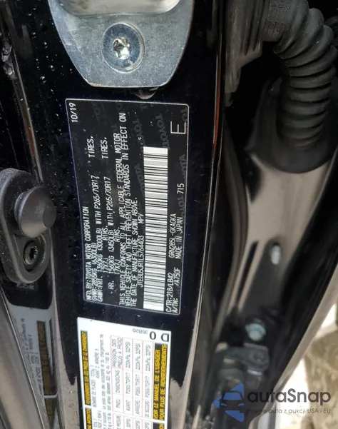 2020 Toyota 4Runner Sr5/Sr5 Premium из США, поврежденный, VIN JTEBU5JR1L5764403